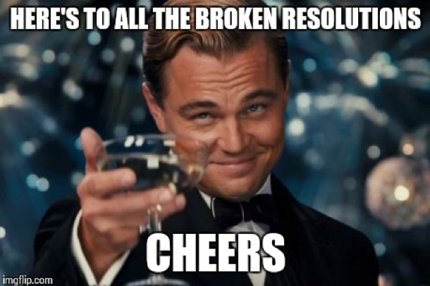proost op gebroken voornemers