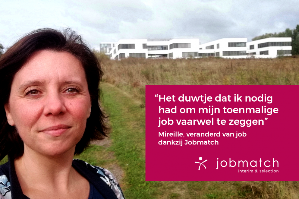 Mireille over Jobmatch Mireille over Jobmatch